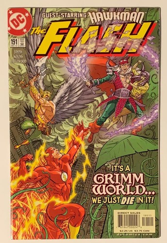 Flash 191 1st printing dc - flash, printing.