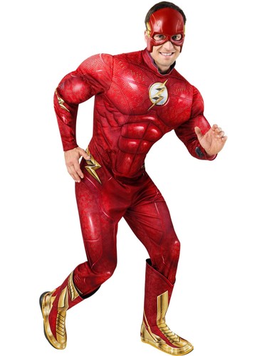 The flash adult deluxe costume - adult,