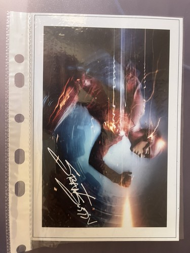 Autografo grant gustin - autografo,